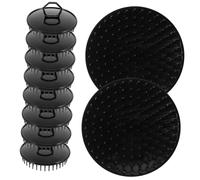 OATIPHO 10 pezzi Capelluto Portatile Shampoo Manuale Ergonomica per Doccia Stimolatore Capelli Leggero per Relax e Pulizia Profonda