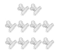 OATIPHO 10 Pezzi Clip per Estensione Unghie e Fissaggio Unghie in Plastica Trasparente, Facili da Maneggiare per Ricostruzione Gel Art, per Applicazione Professionale e Domestica