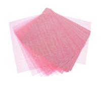 OATIPHO 100 Pezzi Carta da Imballaggio Anti-olio Rosa in Carta Portatile per Dolci e Cioccolatini, per Confezioni Alimentari e Feste