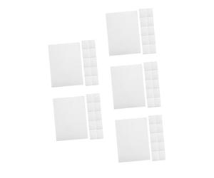 OATIPHO 100 Pezzi Scrittura Braille per Non Vedenti Kit Pratico per Apprendimento Resistente e Portatile Migliora Esperienza Lettura e