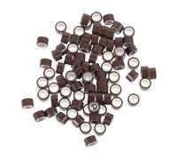 OATIPHO 1000pezzi Fibbie Invisibili Per Extension Anelli Svasati in Silicone Fermagli Per Extension Donne Senza Traccia