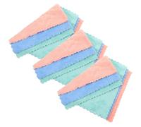 OATIPHO 10pezzi Panni Struccanti Lavabili in Microfibra Per Viso Asciugamano Per Viso Salvietta Per Pulizia Portatile e Facile Da Trasportare