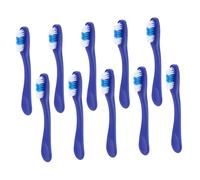 OATIPHO 10pezzi Spazzolino Da Portatile Mini Spazzolino Da Denti Per Viaggio Usa e Getta e Prigioni Con Setole Efficaci e Design Sicuro