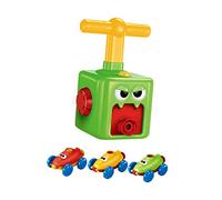 OATIPHO 11pezzi Giocattoli Educativi Per Ragazzo Ragazza Inertia Balloon Car Con Pompa Modelli Di Auto Ugelli Aria e Palloncini Colorati Sviluppa La Coordinazione e Immaginazione Dei
