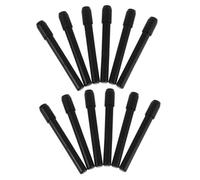 OATIPHO 12 Pezzi Brow Pencil Extender Metal Holder con Spazzola Morbida per Precisione e Modellatura e Portatile per Viaggi Compatibile con Diverse