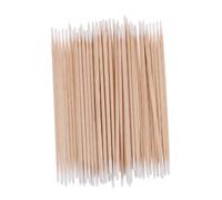 OATIPHO 1200 Pezzi Bastoncini Di Cotone Con Punta Fine Manico in Legno Per Applicazioni Di Trucco Vernice Per Unghie Pulizia Delicata Multipurpose Uso Singolo Per Centri Estetici e