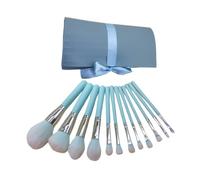 OATIPHO 12pezzi Pennelli Per Setole Ricce e Manici Satinati Per e Cosmetici Daily Strumento Multifunzione Per Applicazione Precisa Su