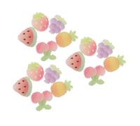 OATIPHO 15 Pezzi Clip Scarpe Forma di Frutta Rimovibili per Accessori Decorativi Leggeri e Resistenti Charm per Scarpe da Ginnastica e Sandali per Creatività DIY e Eventi Stagionali