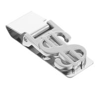 OATIPHO 1pezzi Clip Per Banconote Acciaio Inossidabile Mini Fermasoldi Portafoglio Compatto Per Uomini e Donne Design Elegante e Doppio Lato Ottimo Per Banconote e Carte