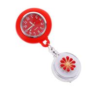 OATIPHO 1pezzi Orologio Da Infermiera Retrattile Clip Quadrante Chiaro e Struttura Resistente Orologio Tasca Donna Per Divisa Accessorio Pratico e Sicuro Per Uso Professionale