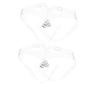 OATIPHO 2 Paia Adjustable Transparent Invisible High Heel Straps Loose Shoe Laces For Secure Fit Comfortable Slip Resistant Ankle Belts For Various Occasions