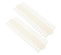 OATIPHO 2 Pezzi 72 Campioni per unghie campione tavolozza per unghie In piedi esposizione delle unghie mano tavola per unghie supporto per il display unghie plastica Beige