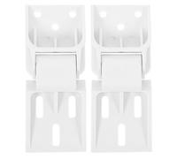 OATIPHO 2 pezzi Cerniera per Porta Freezer Piccola senza Viti Design Pieghevole per Riparazione Frigorifero Resistente e Facile da Montare