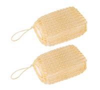 OATIPHO 2 Pezzi Dischi Esfolianti Naturali Sisal Spugne per Massaggi per Profonda e Rimozione Cellule Della