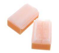 OATIPHO 2 Pezzi Dispositivo Per L'allenamento Sensoriale Strumenti Di Recupero Da Lesioni Cerebrali Pennello Da Bagno Spazzola Da Bagno Per Neonati Lavatesta Arancia Plastica