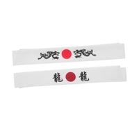 OATIPHO 2 Pezzi Fascia Per Fascia Per Giapponese Fascia Per Karate Fascia Per Forniture Per Chef Kimono Giapponese Costume Da Uomo Fascia Per