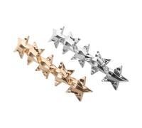 OATIPHO 2 Pz forcina pentagramma accessori per acconciature microcasa accessori per fari molletta per primaverile mollette per per donne con sottili Lega di zinco
