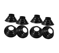 OATIPHO 2 set Copri-Piedi Per Bastoni Punte Per Bastoni Da Passeggio Accessori Per Bastoni Da Trekking Puntali Per Stampelle Copri-Bastoni Da Passeggio Trekking Plastica 4 pezzi * 2