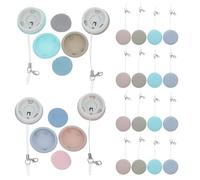 OATIPHO 20 Panni Pulizia Schermo Smartphone in Microfibra Macaron Portachiavi, Set 20 Pezzi Colorati Antigraffio per Lenti Fotocamere, Tablet e Laptop, Accessorio Portatile per Viaggi