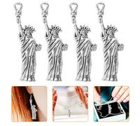 OATIPHO 20 Pezzi Ciondoli in Lega a Forma di Statua per Creazione Gioielli Fai da Te Pendenti Vintage Anticato per Collane e Braccialetti Artigianali