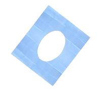 OATIPHO 20 Pezzi Copriwater Usa e Getta Blu Coprimaterasso per Cuscino Portatile per Bagno Accessorio Sanitario