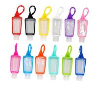OATIPHO 20pezzi Bottiglia Per Profumo in Silicone Protettiva Custodia Portatile Per Con Manicotti Design Trapezoidale Per Viaggio e Trasporto