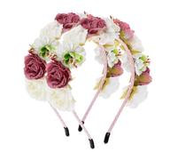 OATIPHO 2pezzi Coroncina Per Fasce Floreali Per Matrimonio Halloween Accessorio Per Maternità e Dei Morti Decorazione Per Speciali