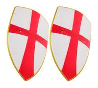OATIPHO 2pezzi Giocattolo Scudo Per Ragazzo Ragazza Gioco Di Ruolo Accessori Per Foto Scudo Resistente e Durevole Per Avventure e Costumi Da Cavalieri