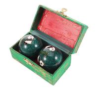 OATIPHO 2pezzi Palline da Massaggio in Metallo Riutilizzabili e Portatili per Esercitar Dita Mani Promuovendo la Flessibilità e Movimento dei Muscoli come Decorazioni per Casa o Regali Sal