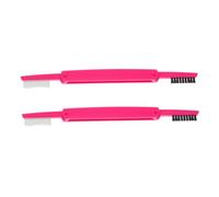 OATIPHO 2pezzi Pettine Per Ciglia Pieghevole e Pennello Per Pettine Per Sopracciglia Strumento Multiuso Per Ciglia e Sopracciglia Setole Semplici e Resistenti Per Naturale