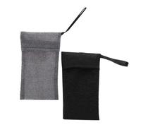 OATIPHO 2pezzi Sachet Sapone in Esfoliante Sacchetto Per Saponetta in Nylon Sacchetto Per Sapone Scrubber Per Per Doccia e Lavaggio Design Asciugamento Colori Grigio e