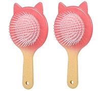 OATIPHO 2pezzi Spazzola Districante per Capelli Pettine Massaggiante Setole Morbide per Donne e Ragazze Adatto per Capelli Lunghi Corti Bagnati e Asciutti senza Doppie Punte e Rotture