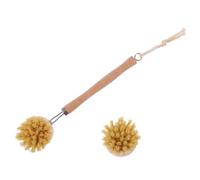 OATIPHO 2pezzi Spazzola Per Bagno Manico Per Pulire Tazze Piatti e Rimuovere Punti Neri Da Materiale Morbido Design Portatile Per Pulizia Domestica Assortimento Di Colori