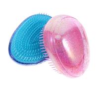 OATIPHO 2pezzi Spazzole Districanti Glitter Massaggianti Lunghi e Utilizzabili Su Bagnati e Asciutti Per e