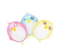 OATIPHO 3 Pezzi Asciugamani Bagno Doppi Lati per Design Carino Stile Cartone Animato Lavabili e Durevoli per Bagnetto e Relax Colore Casuale