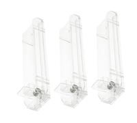 OATIPHO 3 Pezzi Spingisigarette Automatico Espositore Automatico Per Sigarette Espositore Per Sigarette Portasigarette Automatico Portasigarette a Spinta Automatica Trasparente Plastica
