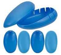 OATIPHO 3paia Copri Orecchie Per Protezioni Auricolari Per Doccia e Lavaggio Copriorecchie in Silicone Per Salone o Casa Adatti Per Parrucchiere e Tinte