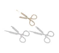 OATIPHO 3pezzi Forcine per Capelli Femminili Decorative alla Moda Strass Intarsiati Adatte per Caschetto Mezzo Mezzo Giù per Matrimoni Feste e Vita Quotidiana