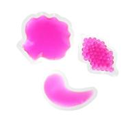 OATIPHO 3pezzi Maschera Occhi Gel Freddo Impacchi Per Cuscinetto in Per Labbra Fresco Strumento Per Ospedali e Studi