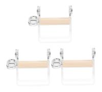 OATIPHO 3pezzi Spremi Per Dentifricio Pet e Facile Usare Dentifricio Lavaggi La