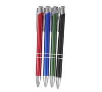 OATIPHO 4 Pezzi Penna Sfera Metallo Retrattile Scrittura e Precisa per Uffici Studenti e Professionali Design Elegant
