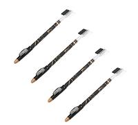 OATIPHO 4 Pezzi Penne per Sopracciglia con Pettine Strumenti Makeup per Casa Disponibili in e Marrone per