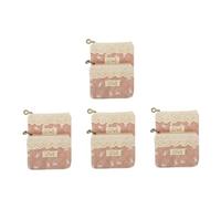 OATIPHO 4 Set Borsa Porta Assorbenti Femminile Sacchetto Mestruale E Portatile Per Femminile Per Monete Viaggi E Uso 2 Pezzi * 4
