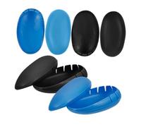 OATIPHO 4paia Copriorecchin Silicone Riutilizzabili per Proteggere le Orecchie Durante la Tintura dei Capelli Asciugatura Trattamenti Chimici Adatti per Saloni di Bellezza e Uso Casalingo