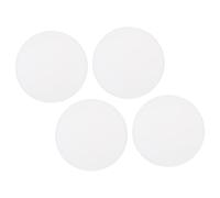 OATIPHO 4pezzi Paraurti Rotondo in Silicone per Protezione da Parete Cuscinetto Adesivo per Superficie Murale Riduce Urti e Rumore per Porte e WC