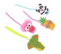 OATIPHO 4pezzi Portabottiglie Mano Custodia Contenitore Silicona Per Bottiglia Animata Formato Compatto Vacanze Campeggio Ciclismo Famiglia Amici