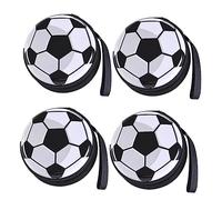 OATIPHO 4pezzi Sacchetti in Metallo Forma Di Pallone Da Calcio Borsa Portamonete Creativa e Unica Da Contenitore Per Piccoli Oggetti e Monete