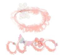 OATIPHO 5 Pezzi Elastici per Ragazze Scrunchies Carini Stile Tema per Accessori per Comodi e Colorati per Vita Quotidiana