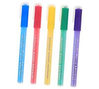 OATIPHO 5 Pezzi Penna Per Unghie Pennarelli Per Nail Art Penna Per Manicure Penna Per Punteggiatura Penna Per Tracciatura Penna Per Stampaggio Unghie Penna Per Graffiti Penna In
