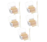 OATIPHO 5 set Bastoncini Di Cotone Di Precisione Bastoncini Per Il Trucco Bastoncini Di Cotone Con Punta Detergente Individuale Applicatore Cosmetico Bastoncini Appuntiti 500 pezzi*5